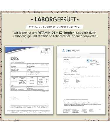 Buy Vegan Vitamin D3 + K2 Drops - 2000 IU & 40 MCG MK7 - High Bioavailability - Lab Tested - 2x30ml | International Shipping - Buy Online on GoSupps.com