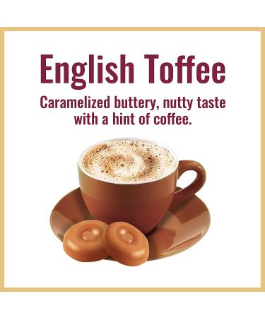 Hills Bros. English Toffee Instant Cappuccino Mix - Buttery Toffee Flavor - Easy and Convenient -16 Ounce Pack - Buy Online on GoSupps.com