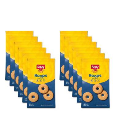 Sch r Sch r Honey Hoops Gluten Free Dough Cookies & Palm Oil Breakfast Perfect Vegetarian 12 Packs 200g