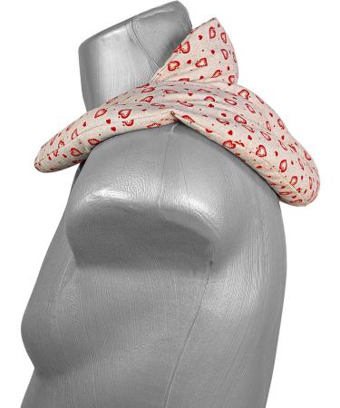 Neck Pillow with Stand-Up Collar - Country House Love Spelt Grain Heating Cushion for Neck & Shoulders - Buy Online on GoSupps.com