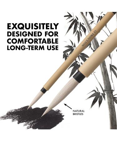Princeton Artist Brush Co. Bamboo Series 2150 - Short Handle Round Brush Size 4 - Buy Online on GoSupps.com