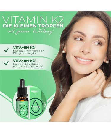 Bj kovit Vitamin K2 Vegan Drops - High Bioavailability MK-7 - 700 Drops with 100 g Natural K2 per Dose - International Shipping Available - Buy Online on GoSupps.com