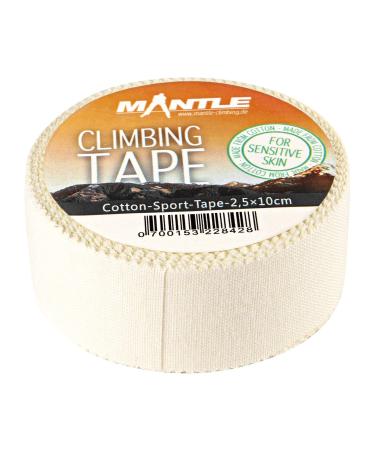 Mantle finger tape 2.5cm x 10m rolls in different pack sizes climbing bouldering martial arts volleyball handball basketball strength sports sports tape 1x 2.5 white - Buy Online on GoSupps.com
