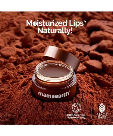 Mamaearth Cocoa Moisture Therapy Lip Balm for Dry & Chapped Lips 0.52 oz (15 g) | Nourishing & Hydrating Lip Care with Natural Cocoa & Vitamin E | Long-Lasting Moisture for Soft Lips - Buy Online on GoSupps.com