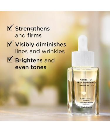 Elizabeth Arden White Tea Skin Solutions Nature's Superpower Glow Heroes 2-Piece Set with Fortifying Bi-Phase Oil Serum & Replenishing Micro-Gel Cream Hydrating & Brightening Vegan - Buy Online on GoSupps.com