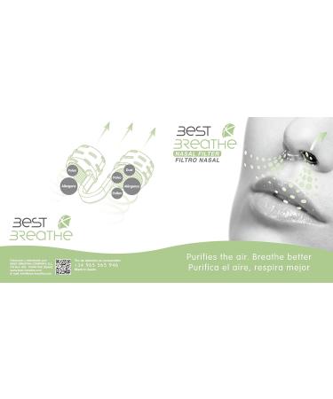 Best Nose Dust Filter System - NF05016 | 1 Filter Holder Size M & 30 Inserts for Adults | Protect Against Pollutants Allergens & Dust - Buy Online on GoSupps.com