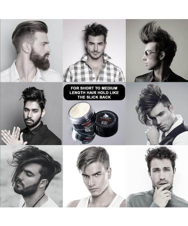 MANNLICH Hair Styling Clay - Long-Lasting Hold & Lite Finish Pomade for Men - Ideal for Short/Medium Thin/Thick Hair - Easy to Wash Out - 2.4 fl.oz (Matt Clay) - Buy Online on GoSupps.com