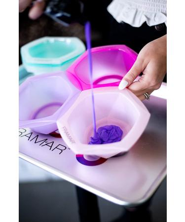 Framar Multi-Colored Connect and Color Bowl Set - 7 Pack for Hair Color, Bleach, and Dye - Buy Online on GoSupps.com