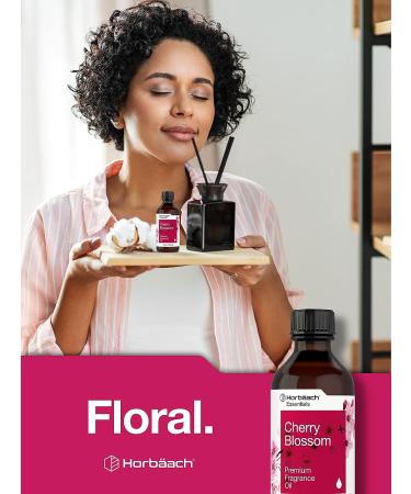 Cherry Blossom Fragrance Oil 4 fl oz | Premium Grade for Diffusers, Candles, Soap Making | Horbaach - Buy Online on GoSupps.com