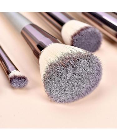 18 Pieces Cosmetic Brush Set Professional Makeup Powder Applicator for Eyeshadow Blush Eyelashes Eyebrows Foundation Powder Brushes Set - Buy Online on GoSupps.com