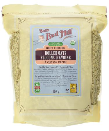 BOB'S RED MILL Organic Quick Cooking Oats 907 Gram