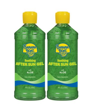 Banana Boat Soothing After Sun Gel with Aloe Vera, 16oz. - Twin Pack