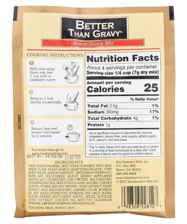Better Than Bouillon Organic Beef Gravy Mix - 12x1oz | Rich & Savory Flavor - Buy Online on GoSupps.com