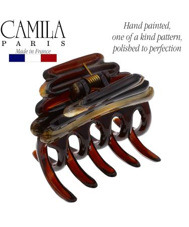 Camila Paris MP944 French Hair Clip - Stylish Tortoise Shell Claw Clip for Women, Made in France - Buy Online on GoSupps.com