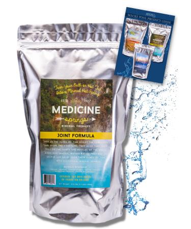 Medicine Springs hot tub Mineral Therapy Dead sea Minerals hot Spring Soaking Collection for Healing Turn Your hot tub into a Soaking Mineral Spring -Joint Formula Treats 400 Gallons (Hot Tub)