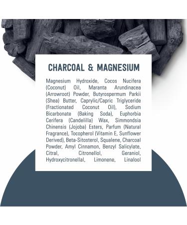 Schmidt's Aluminum-Free Vegan Deodorant Charcoal & Magnesium with 24 Hour Odor Protection 4 Count for Women and Men Natural Ingredients Cruelty-Free 2.65 oz - Buy Online on GoSupps.com