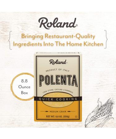 Roland Foods Medium Grain Yellow Polenta - 8.8 oz Box | Specialty Imported Food - Buy Online on GoSupps.com