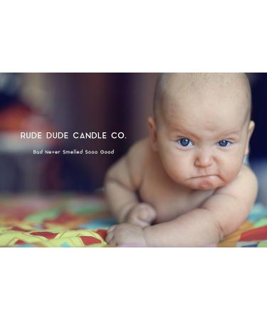 Leather Scented Candle 55 oz | Rude Dude Fragrances | International Shipping Available - Buy Online on GoSupps.com