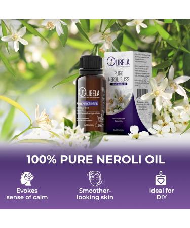 Pure Neroli Bliss | 100% Natural Neroli Essential Oil for Diffusers | Citrus Orange Tree Scent | Aromatherapy Soap & Candle Making | 10 ml - Buy Online on GoSupps.com