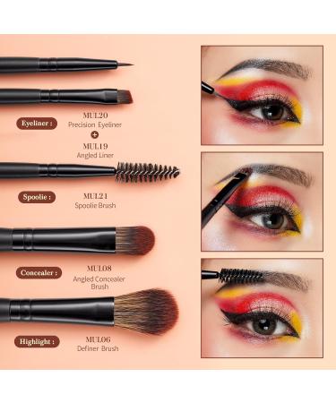 Jessup 16-Piece Makeup Brush Set - Best Eye Shadow & Cosmetic Brushes | Synthetic Hair - International Shipping - Buy Online on GoSupps.com