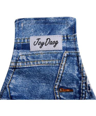 JoyDaog Male Dog Diapers - Reusable Jean Belly Bands Size M (3 Pack) for 13-16 Waists - Buy Online on GoSupps.com
