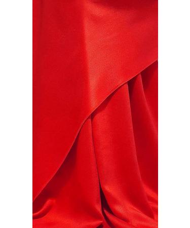 GFM Smooth Shiny Pashmina Style Scarf - Vibrant Red (L9) - Buy Online on GoSupps.com