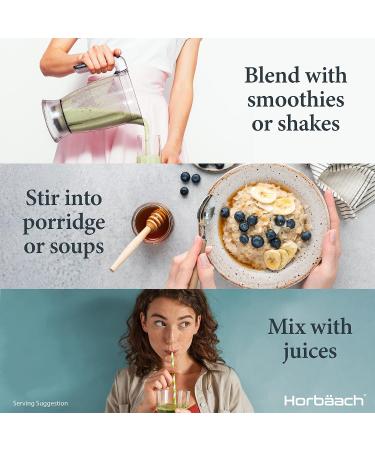 Prebiotic Fibre Supplement 250g | Gut Health Support Vegan Powder | FOS Inulin & Oat Bran Beta Glucans | Horbaach - Buy Online on GoSupps.com