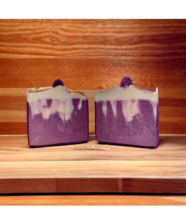 Handmade Natural Soap - Black Raspberry Vanilla | Organic & Eco-Friendly | International Shipping Available - Buy Online on GoSupps.com