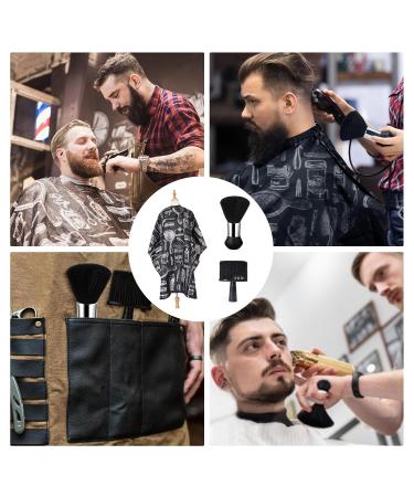 Clke Hairdresser Accessories Set - 2 Professional Brushes & Hairdressing Cloak for Salons & Home Use - Buy Online on GoSupps.com