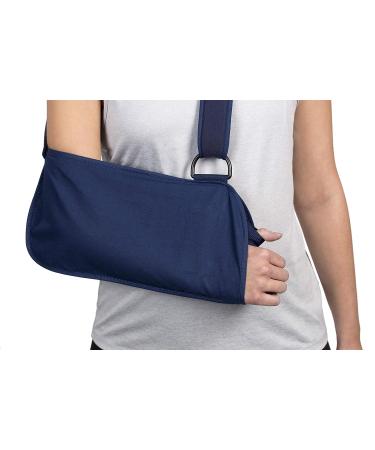 FitPro Deluxe Adjustable Arm Sling - Large Blue | Amazon Exclusive Brand - FP2251-03 - Buy Online on GoSupps.com