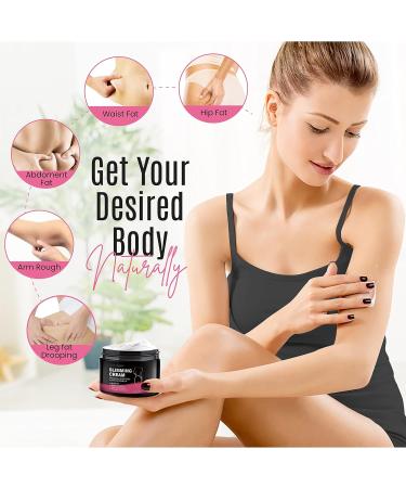 100% Organic Slimming Cream for Tummy & Belly - Natural Anti-Cellulite Firming Cream - Buy Online on GoSupps.com