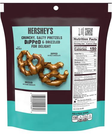 Hershey's Chocolate Dipped Pretzels 240 g - Buy Online on GoSupps.com