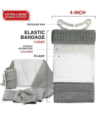 Premium First Aid Set | Tactical Medical Bag for Camping Hiking & Adventure | Trauma Kit for Home Car & Military Survival - Pink - Buy Online on GoSupps.com