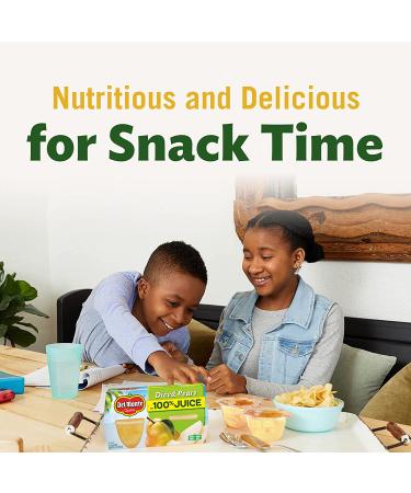 Del Monte Diced Pears in Light Syrup 16 Oz - Pack of 4 | High Quality and Convenient Snack Option - Buy Online on GoSupps.com