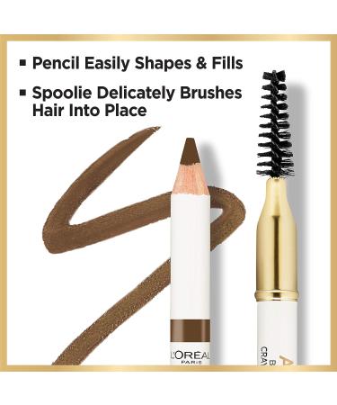 L'Oreal Paris Age Perfect Blonde Brow Pencil with Vitamin E - Defined, Natural Look - Buy Online on GoSupps.com