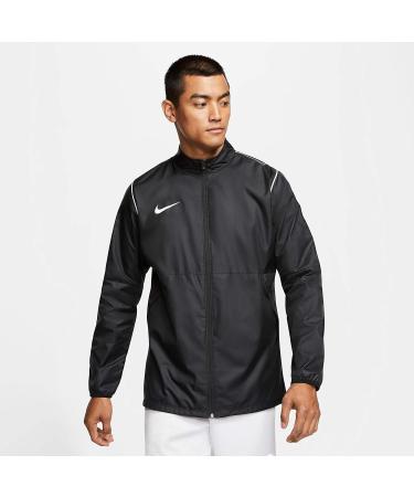 Nike Men's Park 20 Rain Jacket - XL Black/White Kway | International Shipping Available - Buy Online on GoSupps.com