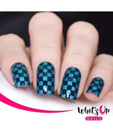Whats Up Nails B048 Simple Shapes Stamping Plate Perfect for Nail Art Design | International Shipping Available - Buy Online on GoSupps.com