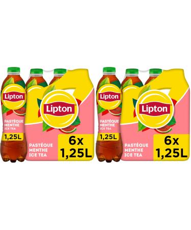 Lipton Ice Tea Past que Menthe 6 x 1 25L Pack (Lot de 2) Past que Menthe 6x1 25L (Lot de 2)