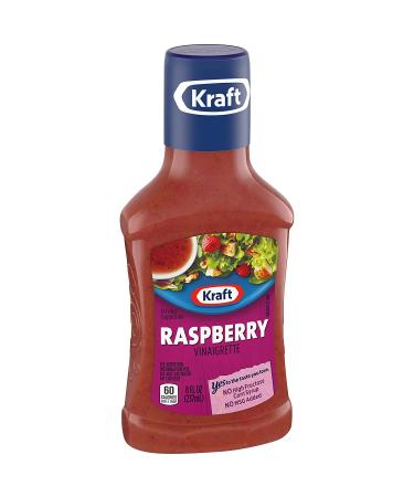 Kraft Raspberry Vinaigrette with Poppy Seeds Dressing 8 fl oz - Delicious Salad Dressing - Buy Online on GoSupps.com