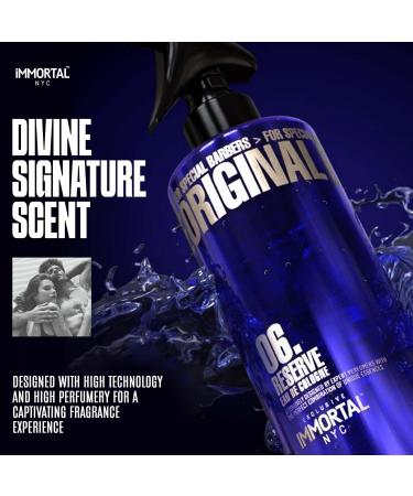 Immortal NYC Reserve 06 After Shave Spray Premier Men's Cologne 17 oz - Exclusive Barbers - Softens Skin - Refreshes/disinfects and Relieves Face and Skin - Moisturizing Formula After Shaving Amber Musky - Buy Online on GoSupps.com