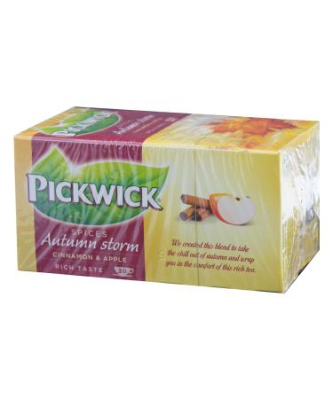 Pickwick Th Autumn Storm cannelle & Pomme Aroma tisierter Th Noir avec des pices 20 Sachets de Th