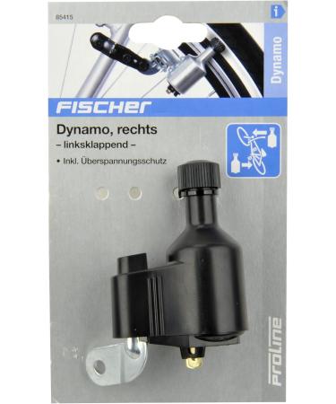 FISCHER Dynamo with Surge Protection - Black Single | International eCommerce Shipping - Buy Online on GoSupps.com