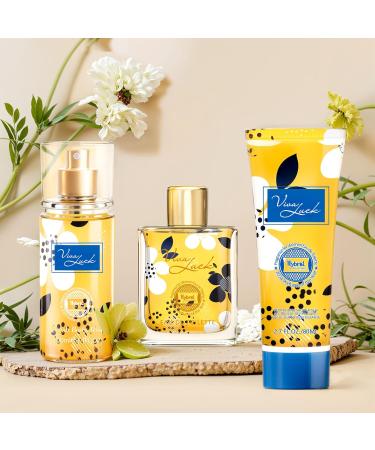 HyBrid & Company Women Viva Luck CG 3 Pcs Gift Set 50ml-Perfume&100ml-Mist&80ml-Shower Gel - Buy Online on GoSupps.com