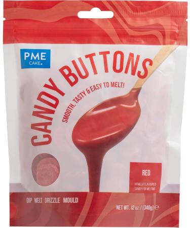 PME Cake Ltd PME Candy Buttons Rood 340g 12oz - Buy Online on GoSupps.com
