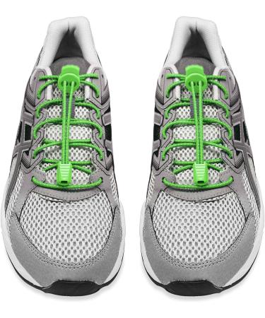 Szplus Quick Laces - 4 Pairs of Elastic & Reflective Laces with Quick Lock for Running Fitness & Hiking | Multi-Colored - Buy Online on GoSupps.com