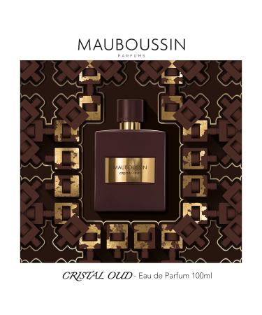 Mauboussin - Pour Lui Cristal Oud 100ml (3.3 Fl Oz) - Eau de Parfum for Men - Oriental Scent - Buy Online on GoSupps.com