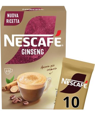  Nescafe Nescaf Gold Ginseng soluble prepared in powder with coffee and ginseng 10 envelopes (10 cups) - Buy Online on GoSupps.com