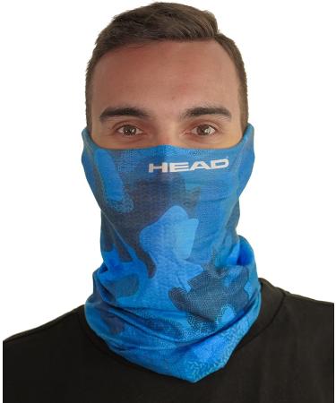 Head Original Tube Camouflage Neckwarmer - Unisex Multifunctional Scarf for Winter Skiing Cycling | Pink - Buy Online on GoSupps.com