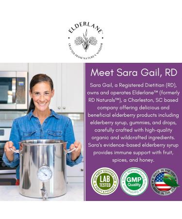 Elderlane Elderberry Tincture and Elderberry Gummies - Formerly RD Naturals - Immune Support Supplement for Adults and Kids - 2 Oz Drops and 60ct Gummies - Buy Online on GoSupps.com