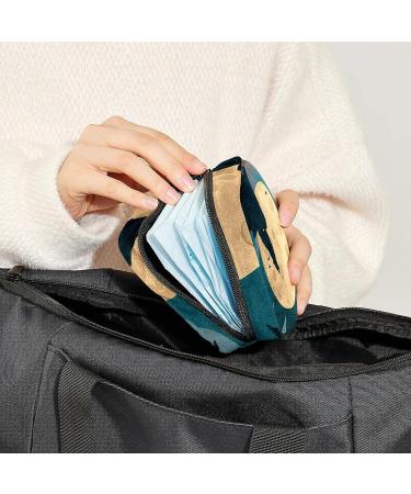 Anna Cowper Moon Spacescape Sanitary Napkin Storage Bag | Feminine Menstrual Cup Pouch | Nursing Pad Holder | Portable Period Bag for Women Teen Girls | Multi-colored - Buy Online on GoSupps.com
